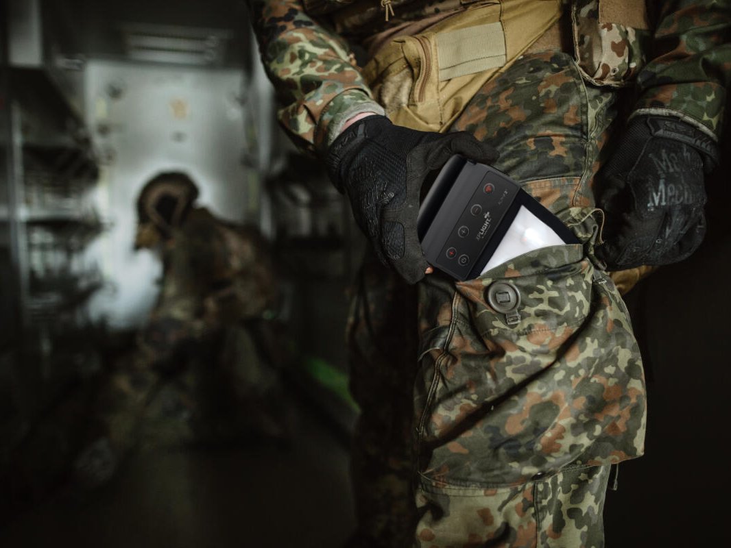 XP ALPHA gedimmt im Einsatz